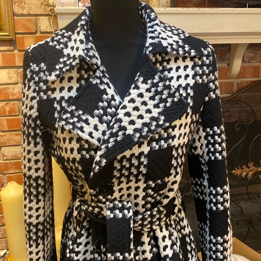 Via Spiga womens wool pea coat size 8